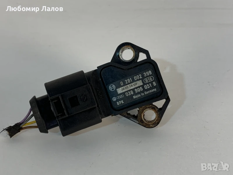 Мап сензор 1.9 ТDI (98-08)г. 0281002399 038906051, снимка 1