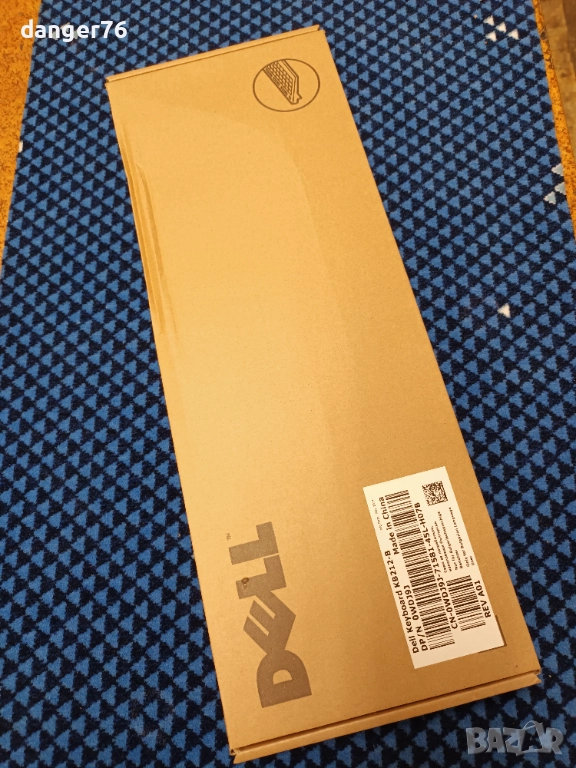 Продавам чисто нова клавиатура DELL KB 212-B кирилизирана, снимка 1