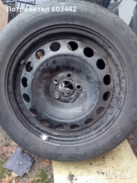 1бр желзна джанта за VW , снимка 1