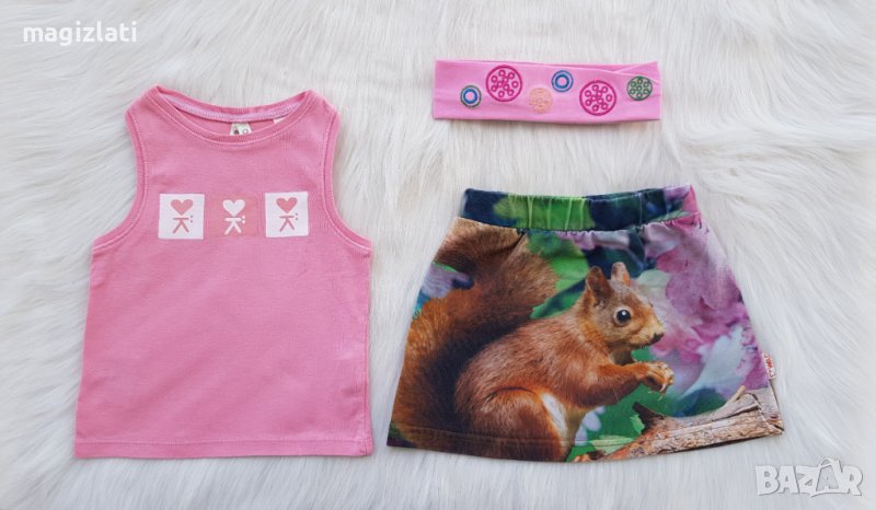 Детска пола потник и лента за глава 3 години, снимка 1