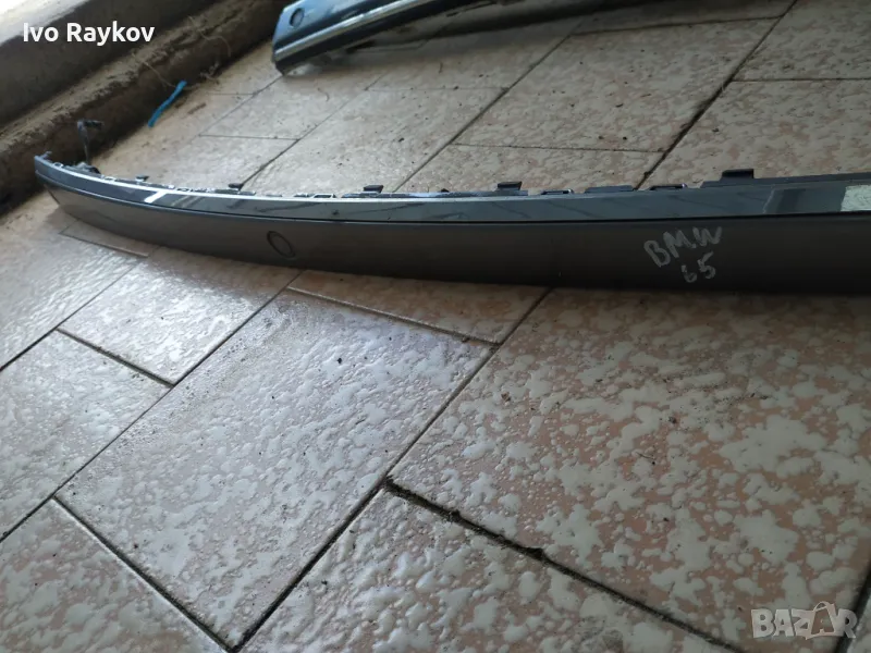 Централна лаисна ,предна броня , парктроник за BMW 7 E65 E66 , 51127135574, снимка 1