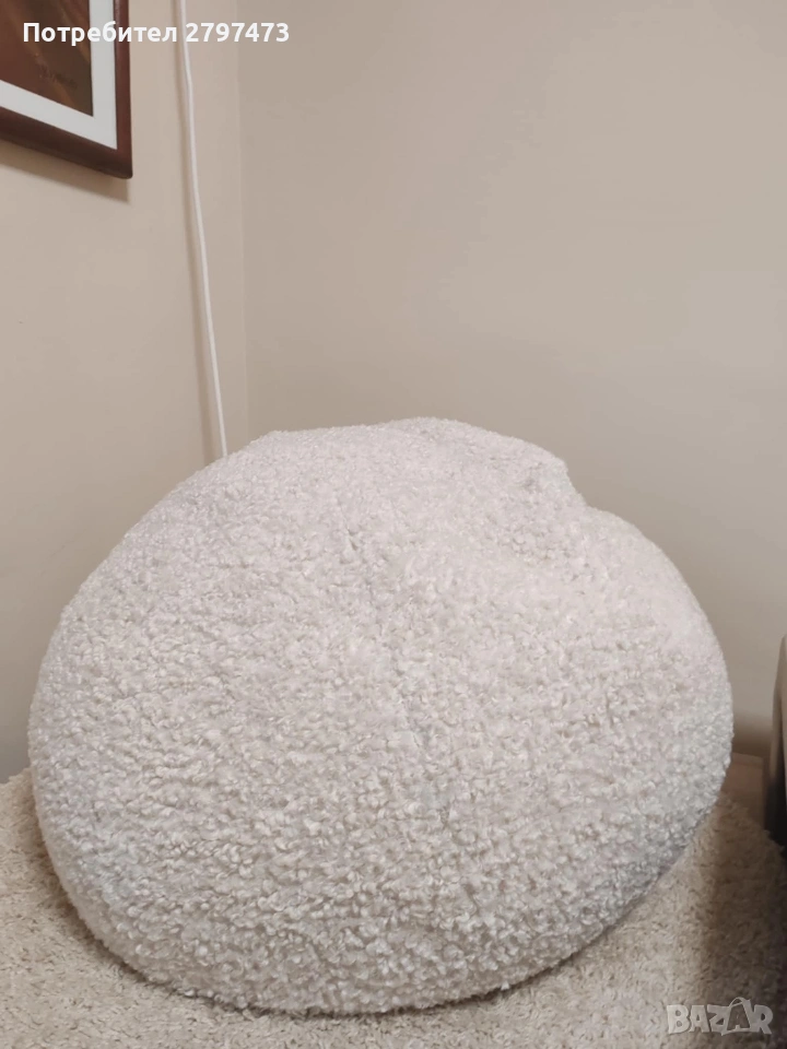 Пуф за сядане. Без забележки., снимка 1