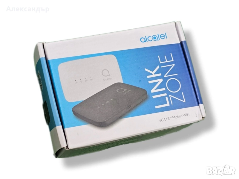 Alcatel Link Zone MW45V2 4G LTE бисквитка за мобилен рутер интернет WiFi Hotspot 150mbps, снимка 1