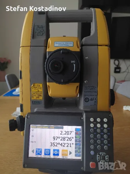 Роботизирана тотална станция Topcon GT 605 с Topcon Tesla, снимка 1