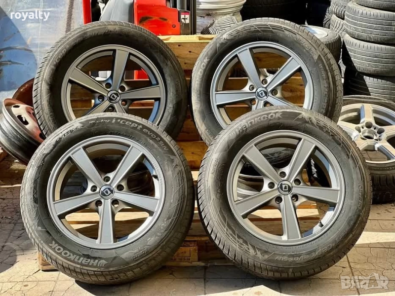 5х112 17 Лети Джанти Audi A4 A6 Q3 Seat Skoda VW Passat Tiguan 5x112 ET 42 J 7, снимка 1