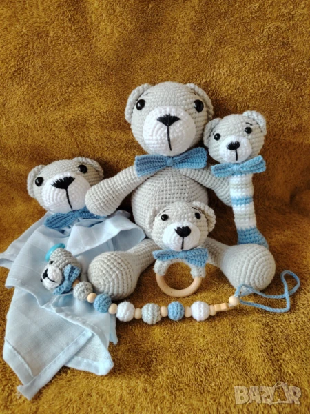 Комплект плетени играчки  , снимка 1