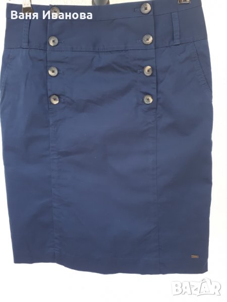 Тъмно синя спортна пола на Tommy Hilfiger, снимка 1