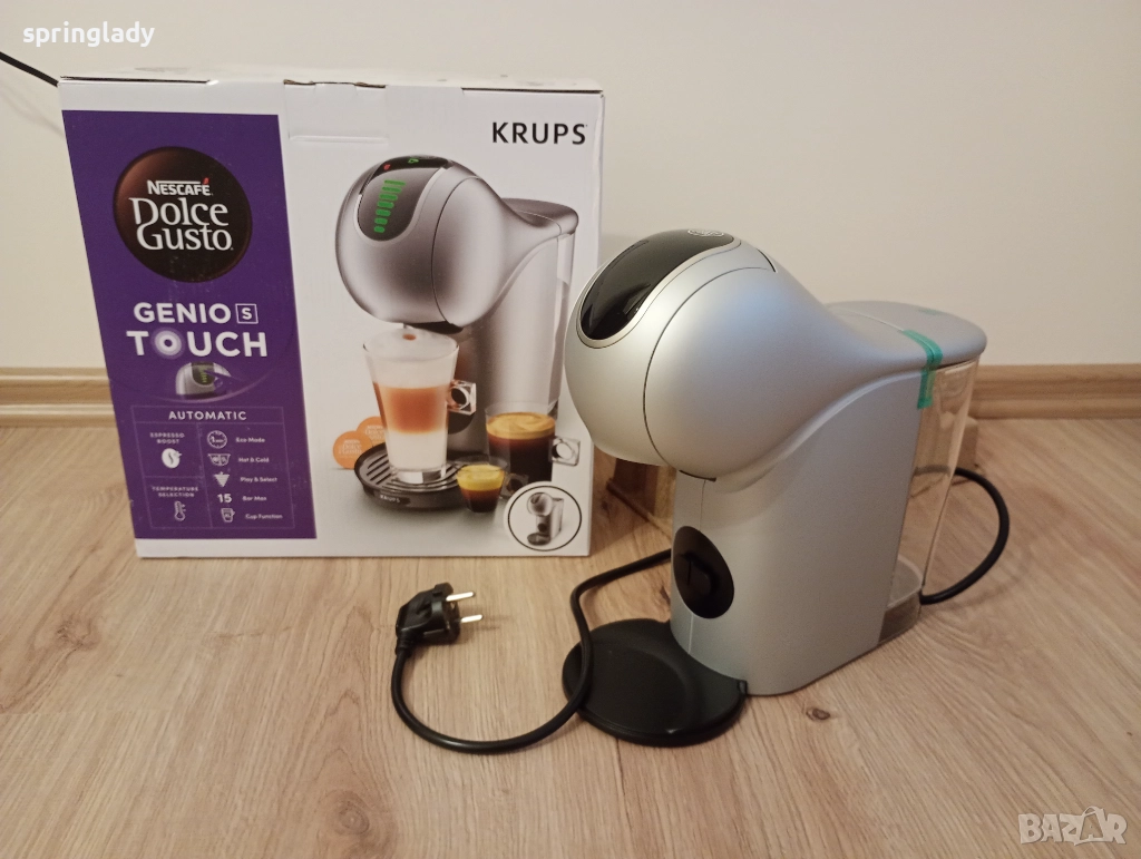 Кафемашина с капсули Dolge Gusto Krups Genio S Touch, снимка 1
