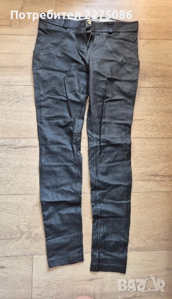 Дамски панталони от истинска кожа, снимка 1