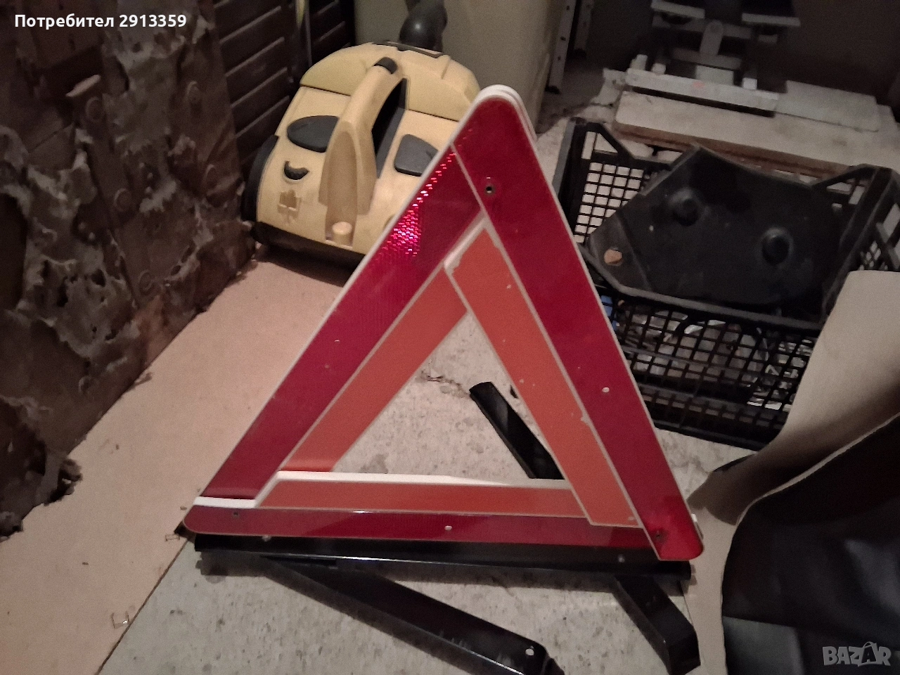 Полски автомобилен триъгалник, снимка 1