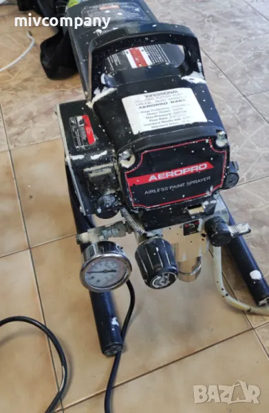 Машина за боядисване AEROPRO R455 с електрическа бутална помпа., снимка 1