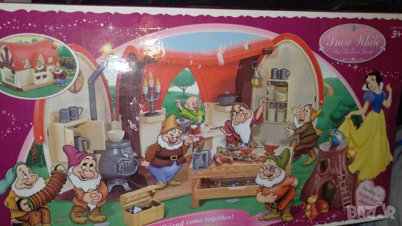 Намалена! Къща на Снежанка и седемте джуджета\в комплекта са само 2\, снимка 1