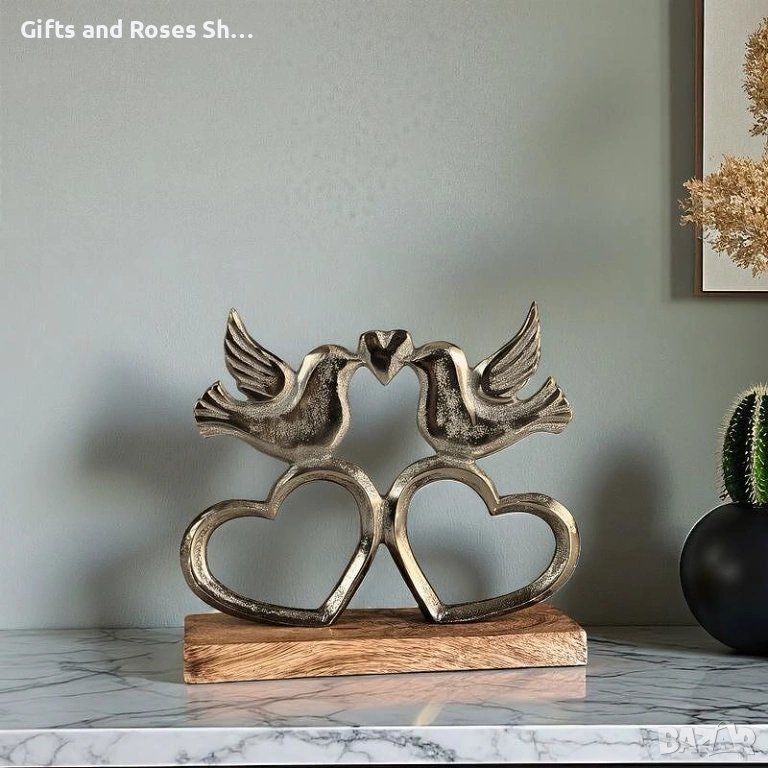 Декоративна статуетка Семейно гнездо, снимка 1