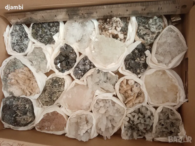 №178,Кристали,Минерали,Мадан,Кварц,Галенит,Пирит,Сфалерит,Калцит,Доломит, 5,BGminerals,, снимка 1