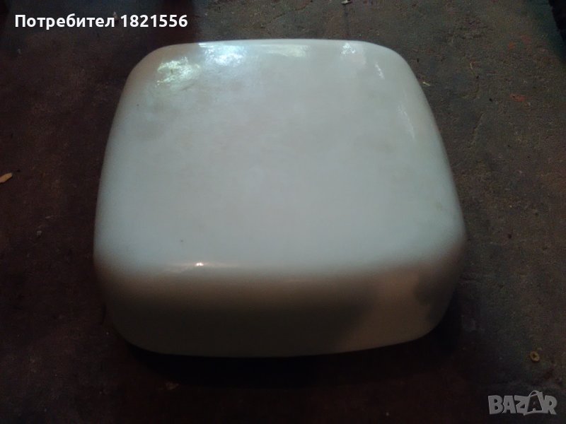 стъклен плафлон / абажур / аплик за таван, снимка 1