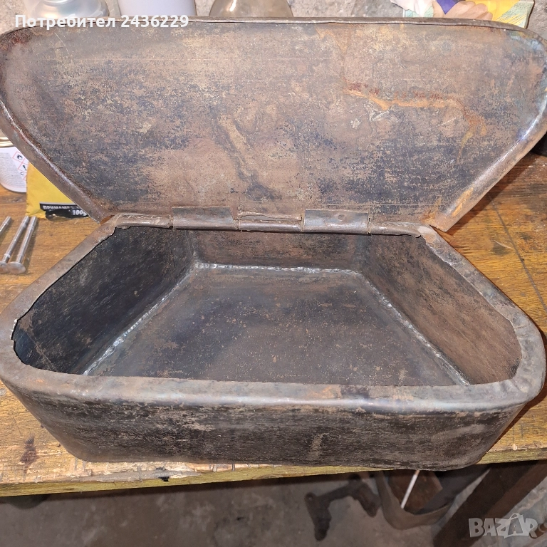  военна метална кутия , снимка 1