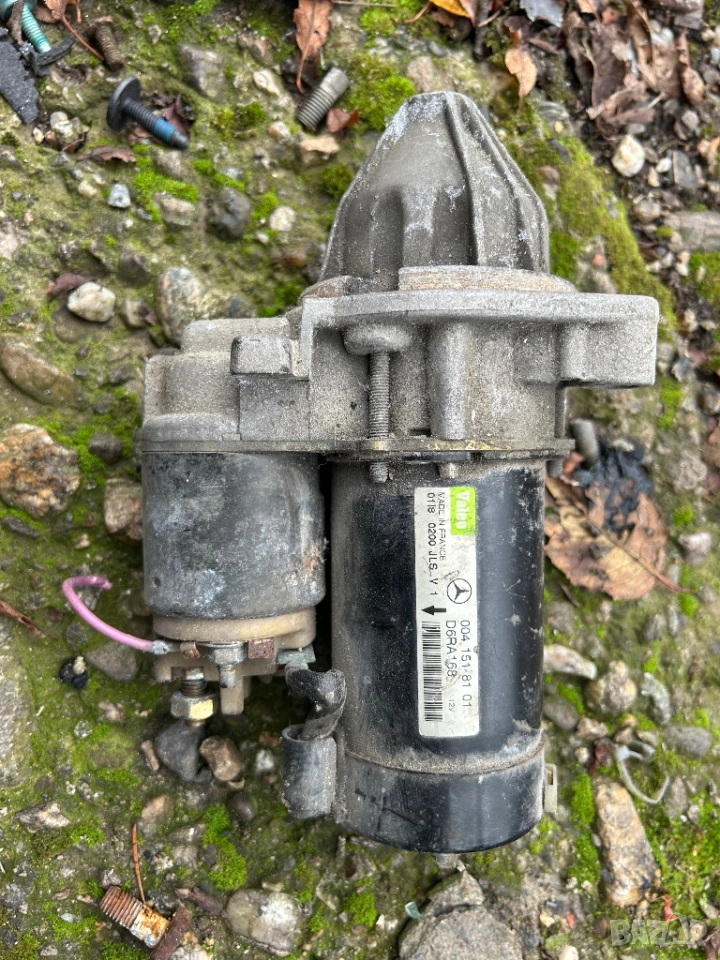 стартер Mercedes W202 W210 W208 C W CLK 0041518101 , снимка 1