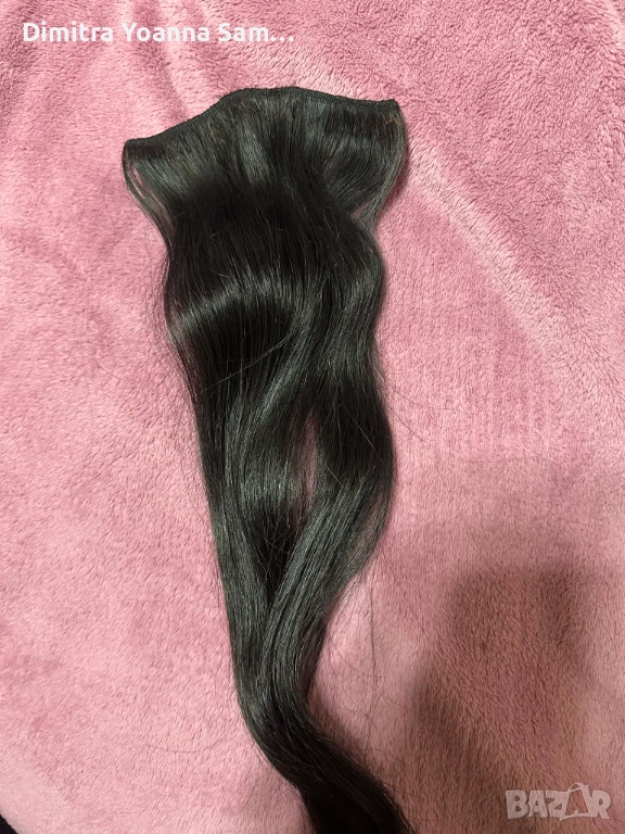 Екстеншъни естествена, тайландска коса, снимка 1