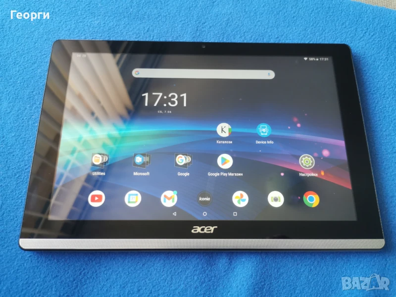 таблет Acer Iconia One 10 (B3-A50FHD), снимка 1