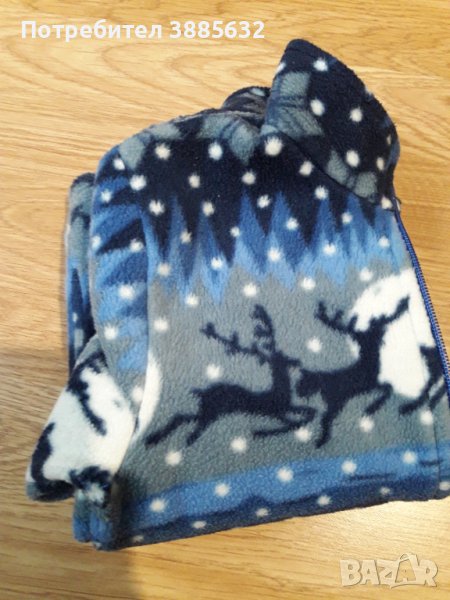 Детска зимна коледна жилетка+подарък, снимка 1