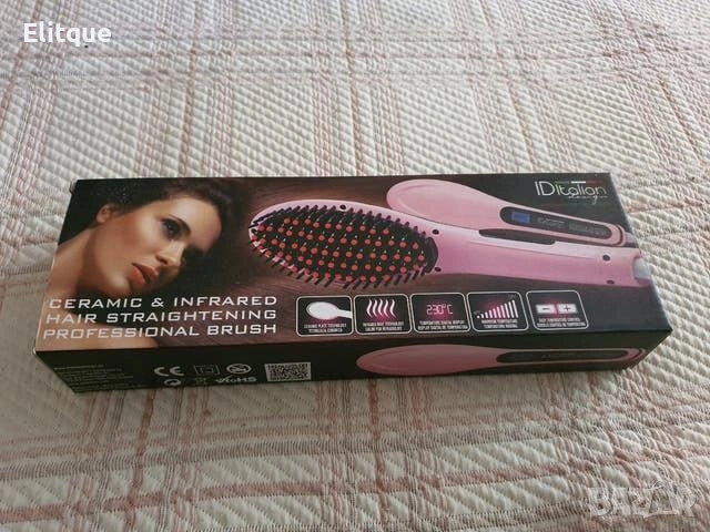 Четка за изправяне на коса Luxury 💎, снимка 1