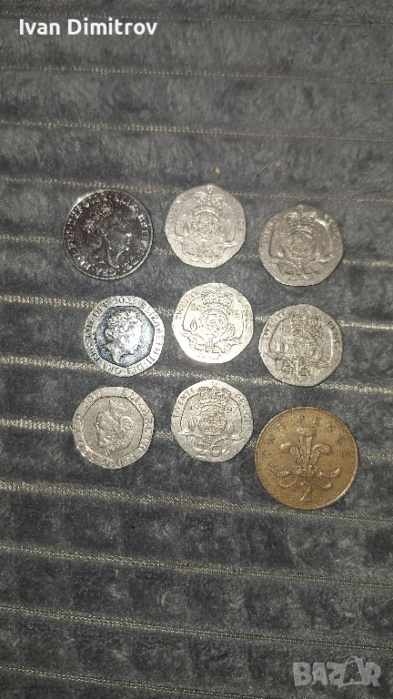 Монети от Елизабет || , снимка 1
