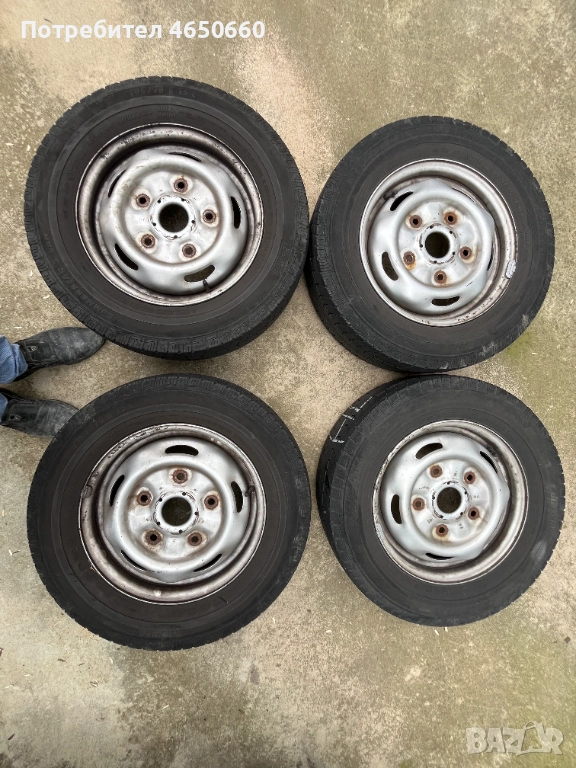 15 цолови алуминиеви джанти за форд Транзит, снимка 1