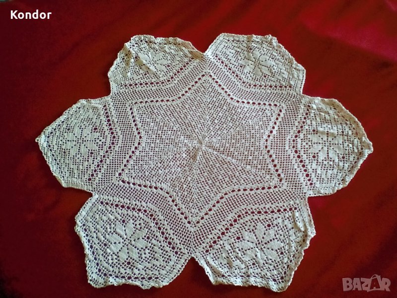 Звезда, плетена на една кука, снимка 1