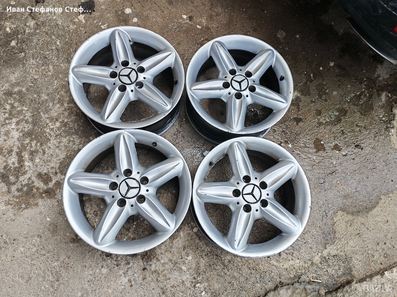 Оригинални джанти 16" от Мерцесес , снимка 1