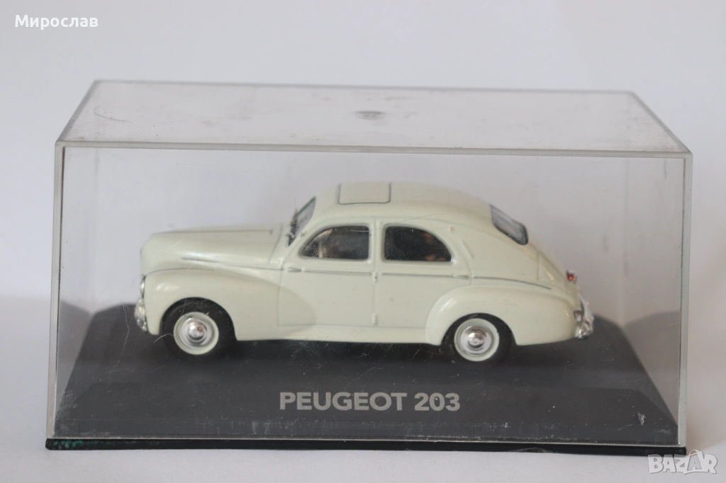 1:43 PEUGEOT 203 КОЛИЧКА РЕТРО МОДЕЛ, снимка 1