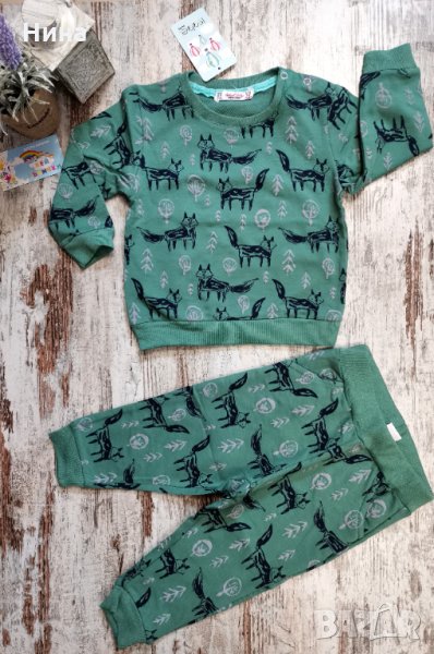 Бебе комплект с лисици, снимка 1
