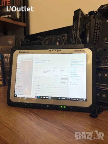 Таблет Panasonic ToughBook CF-20, i5-7Gen, 8GB RAM, 512GB SSD,Lan,Star, снимка 5 - Лаптопи за работа - 53103257