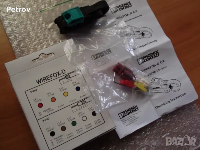 PHOENIX CONTACT - WIREFOX-D CX-5 - Made in Sweden - ЧИСТО НОВ Profi Инструмент за изол. koax./data к, снимка 10 - Клещи - 47825886
