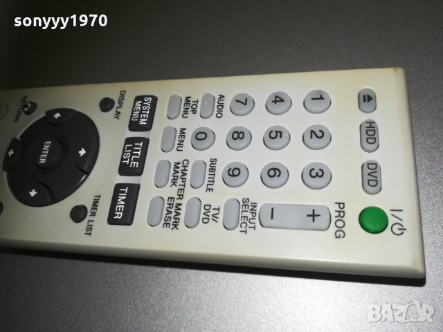 sony hdd & dvd remote 2602212007, снимка 8 - Дистанционни - 31968195