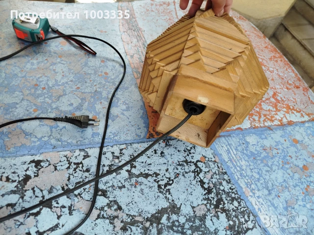 Много стилна нощна лампа , снимка 2 - Настолни лампи - 50930007