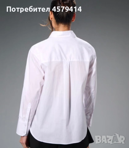 Дамска бяла риза, снимка 2 - Ризи - 51563899