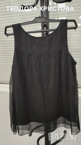 Нов, с етикет, ефектен "вечерен" потник, подходящ за С/М., снимка 4 - Потници - 44271161