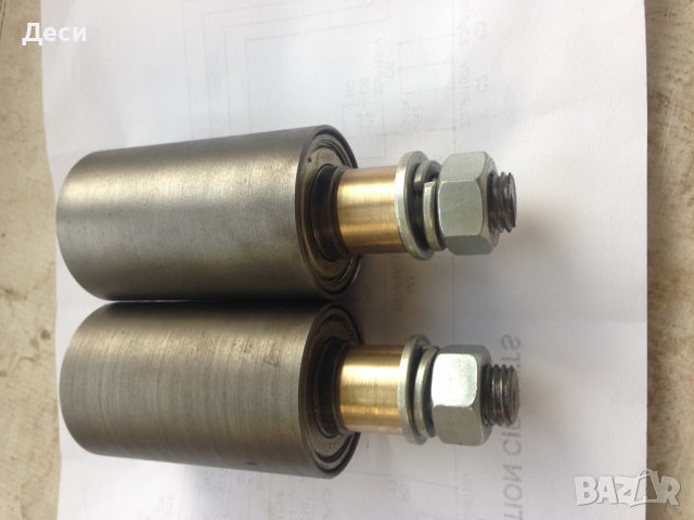 Паразитни ролки за лентов шлайф, снимка 3 - Други машини и части - 39042841