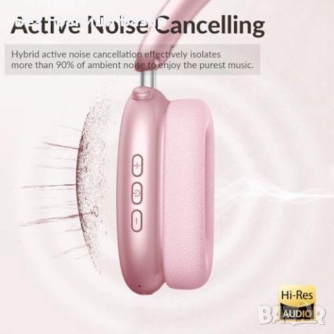 Нови сгъваеми и удобни Безжични слушалки с активно шумопотискане и дълбок бас, снимка 3 - Bluetooth слушалки - 51930443