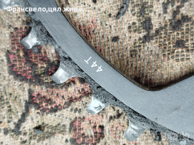 Водеща плоча 44 зъба бсд 104 за велосипед колело , снимка 3 - Части за велосипеди - 52184425