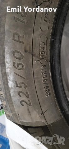 Продавам Комплект Всесезонни Гуми Michelin CrossClimate SUV 225/60R18, снимка 6 - Гуми и джанти - 52713344