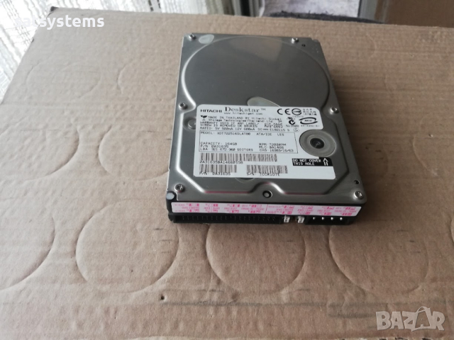 Хард диск Hitachi HDT722516DLAT80 164GB IDE Ultra ATA133, снимка 1