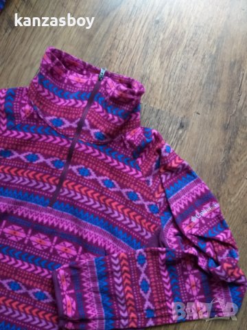 columbia - страхотен дамски полар КАТО НОВ, снимка 7 - Блузи с дълъг ръкав и пуловери - 39329870