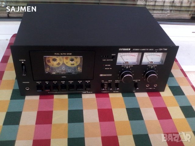Fisher Cr-7700 Cassette ДЕК, снимка 9 - Декове - 29214240