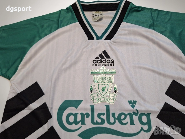 Футболна фланелка на Ливърпул #сезон 93-95#ретро модел!!!, снимка 3 - Футбол - 54007381