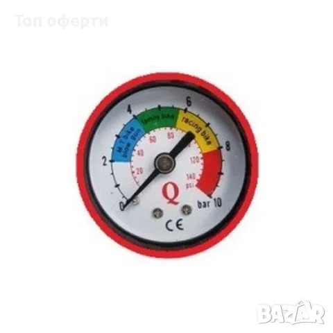 Пистолет с манометър за помпене на гуми - 25А, снимка 2 - Аксесоари и консумативи - 49337475