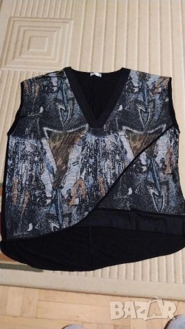 Дамска блуза- 44 и 48 размери, снимка 7 - Блузи с дълъг ръкав и пуловери - 33477170