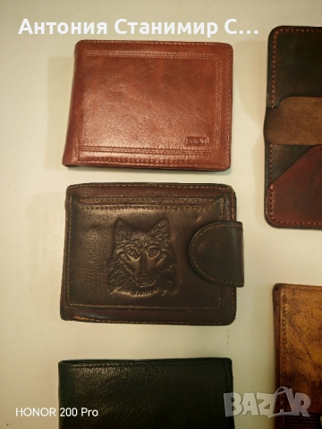 портфейл ест. кожа , снимка 5 - Портфейли, портмонета - 52227111