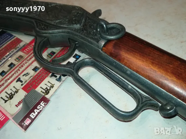 КОЛЕКЦИОНЕРСКА ПУШКА-99СМ АНТИКА-ВНОС GERMANY 0804252003, снимка 2 - Антикварни и старинни предмети - 49816365