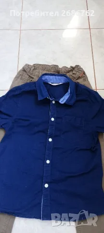 Детски комплект за момче дънки и ризка 7-8г., снимка 5 - Детски комплекти - 50247994